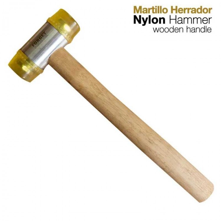 MARTILLO HERRADOR NYLON 40mm