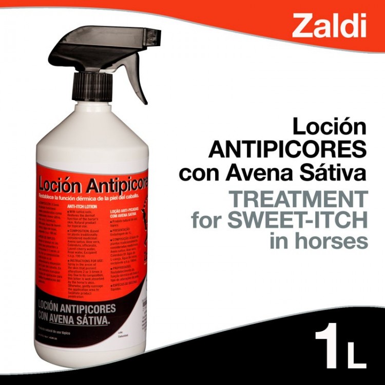 ZALDI LOCIÓN ANTIPICORES CON AVENA SATIVA 1 litro