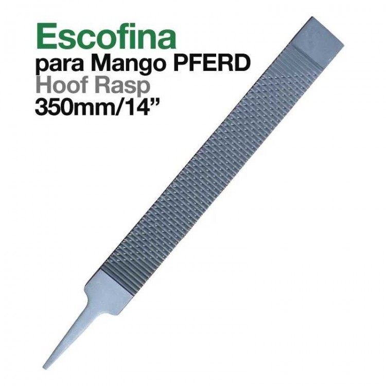 ESCOFINA PARA MANGO PFERD 350mm/14