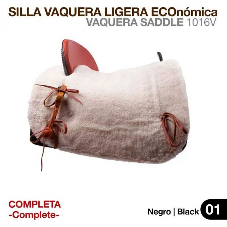 SILLA VAQUERA LIGERA ECO. (COMPLETA) 