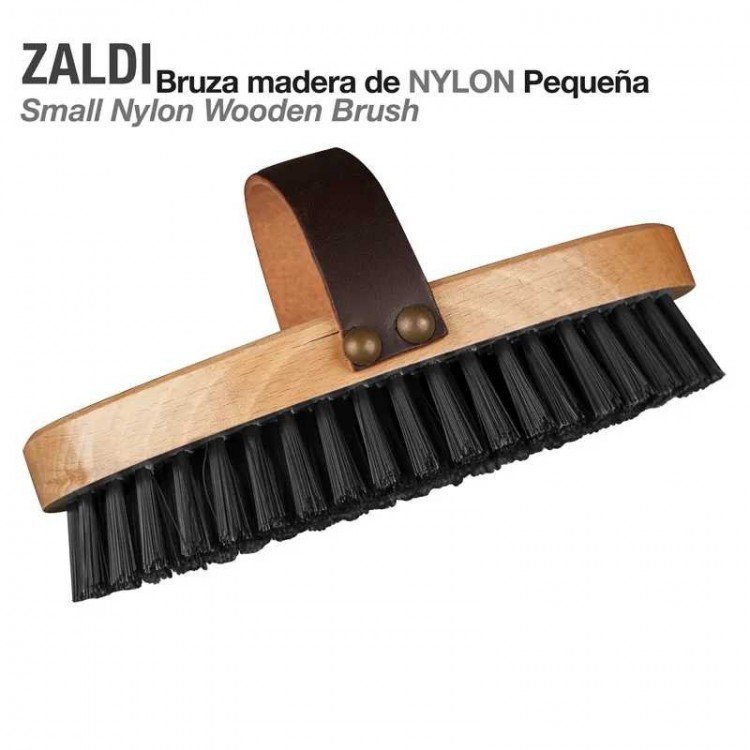 BRUZA ZALDI MADERA DE NYLON PEQUEÑA