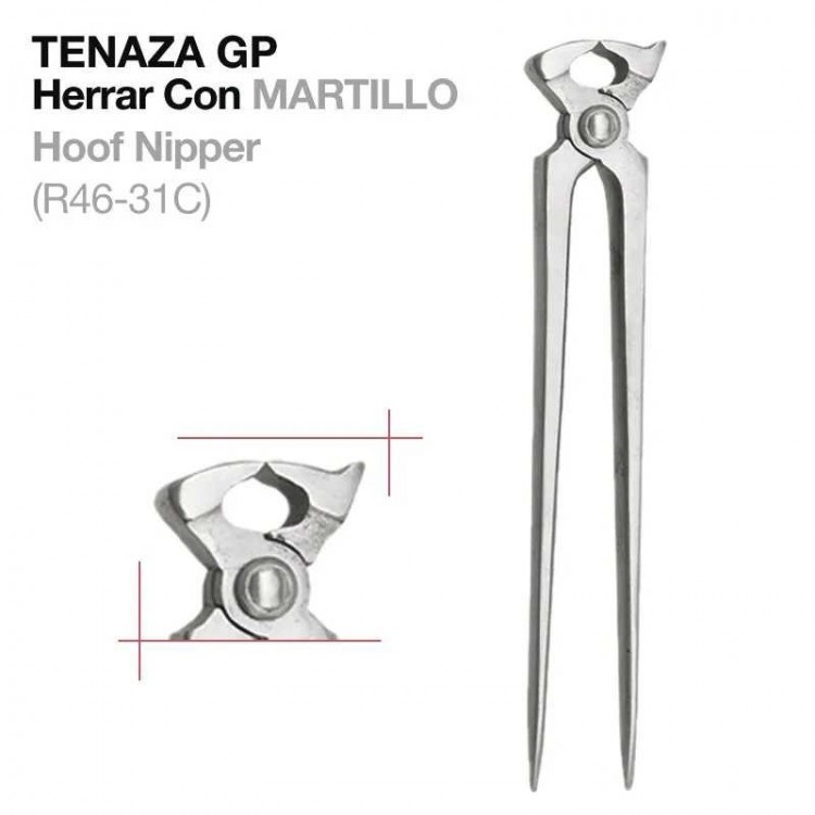 TENAZA GP HERRAR CON MARTILLO R46-31C