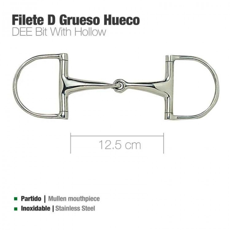 FILETE D INOX GRUESO HUECO 21968