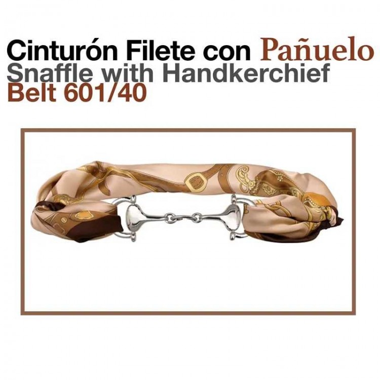 CINTURÓN FILETE CON PAÑUELO 601/40