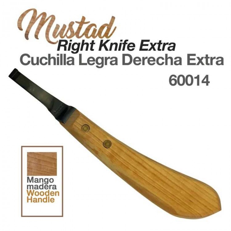 CUCHILLA LEGRA MUSTAD DERECHA EXTRA 60014