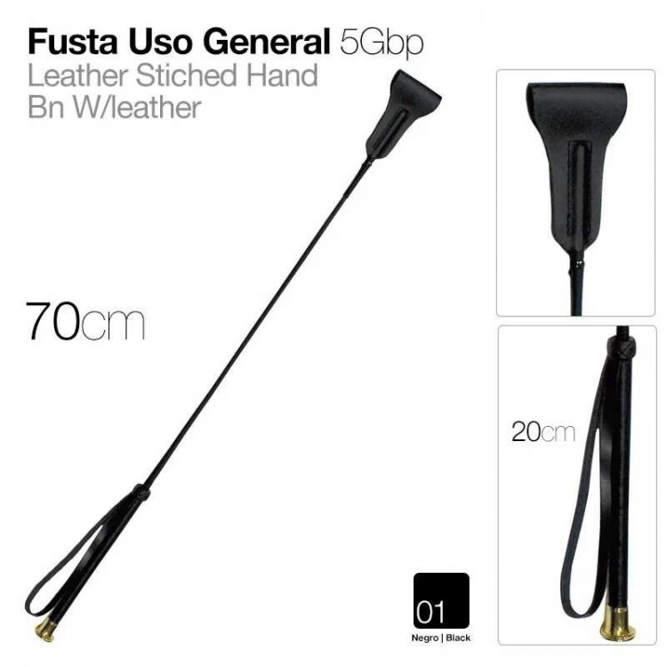 FUSTA USO GENERAL 5GBP NEGRO 70cm