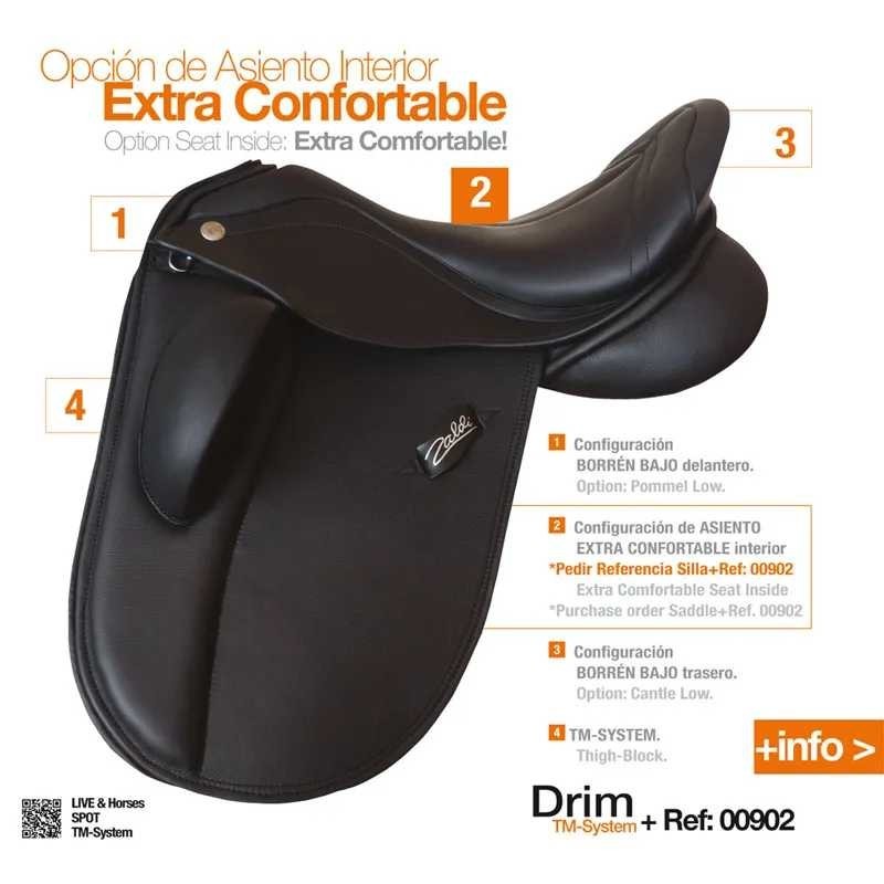 ASIENTO EXTRA CONFORTABLE INTERIOR SILLA ZALDI