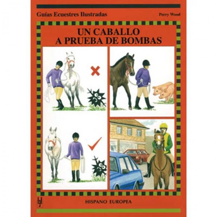 LIBRO: GUÍA. UN CABALLO A PRUEBA DE BOMBAS, 