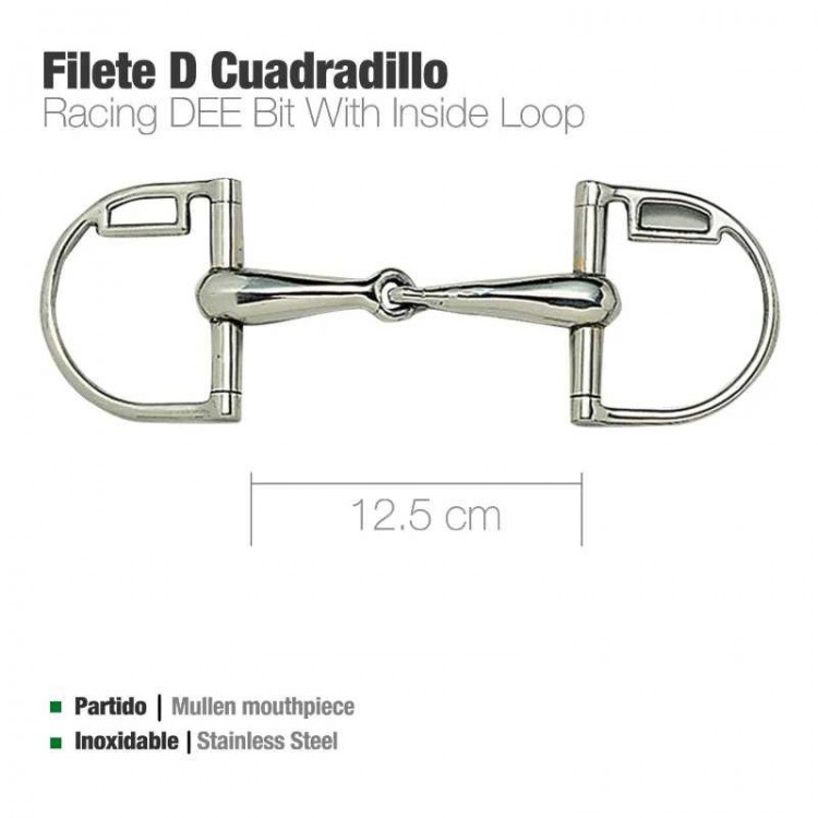 FILETE D INOX CUADRADILLO 21576 12.5cm