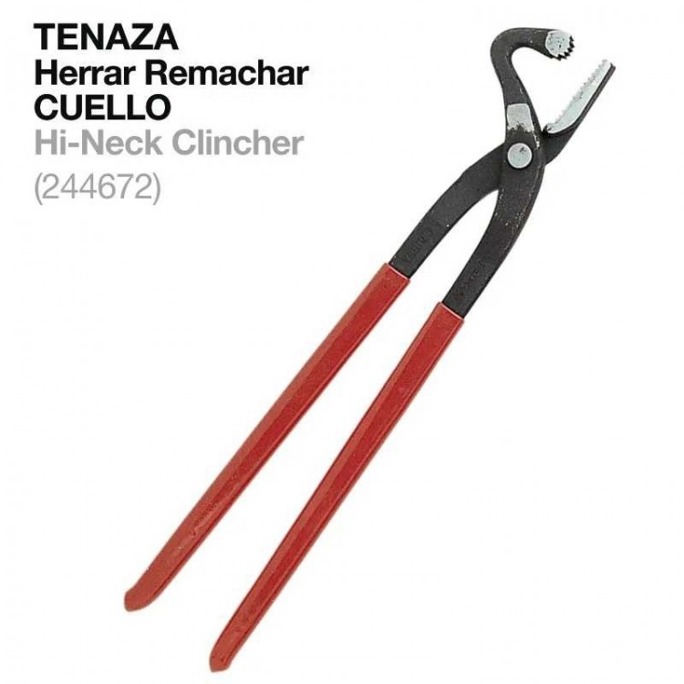 TENAZA HERRAR REMACHAR CUELLO 244672