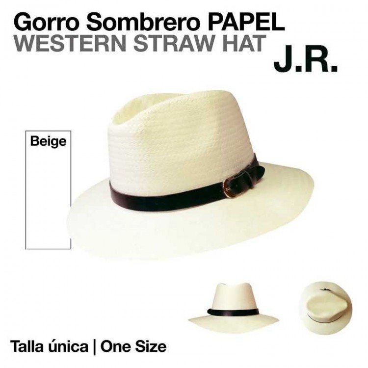 GORRO SOMBRERO PAPEL J.R. Nº440