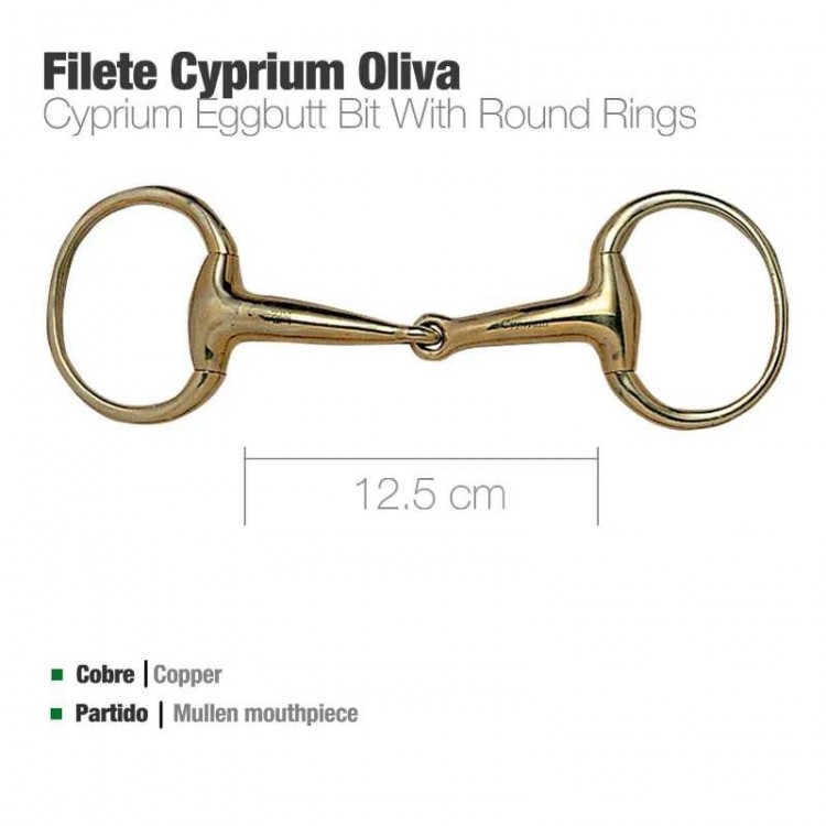 FILETE CYPRIUM OLIVA 215301Y 12.5cm