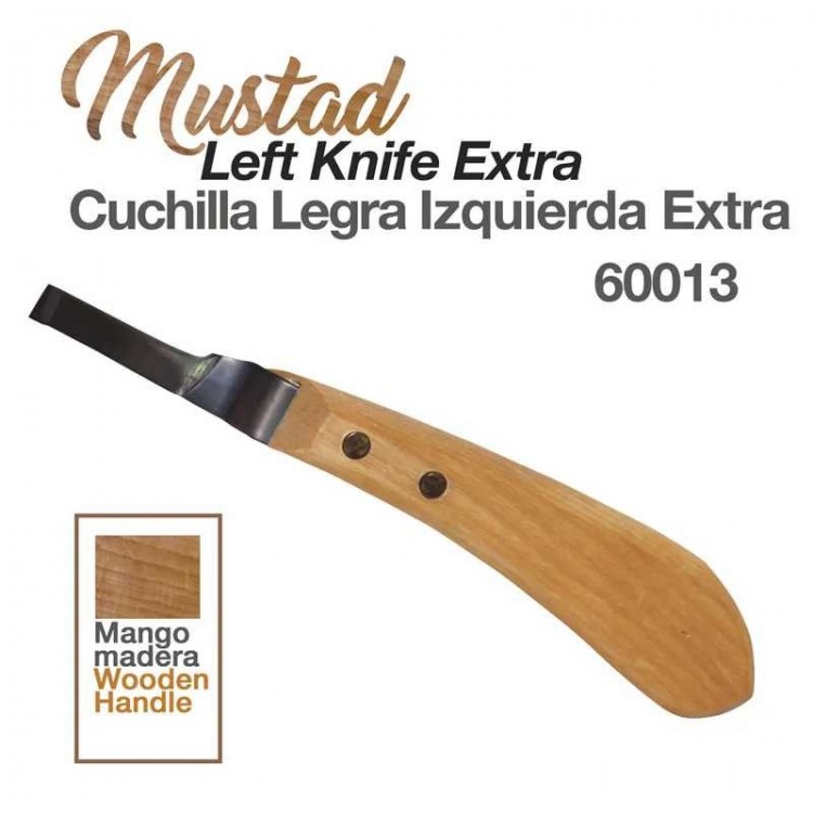 CUCHILLA LEGRA MUSTAD IZQUIERDA EXTRA 60013