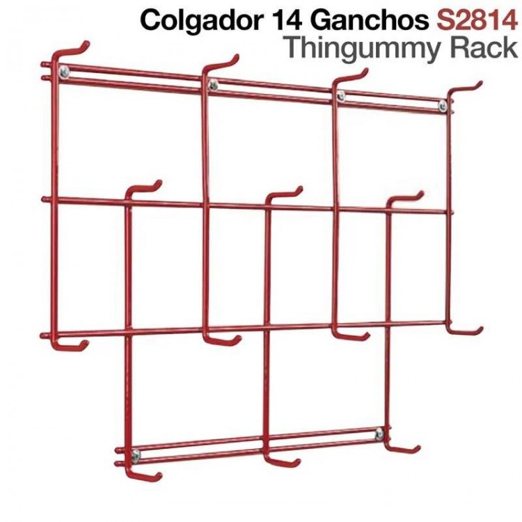 COLGADOR 14 GANCHOS S2814 