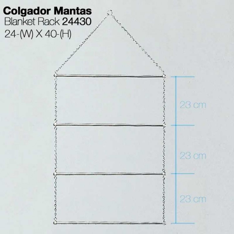 COLGADOR PARA MANTAS   24430