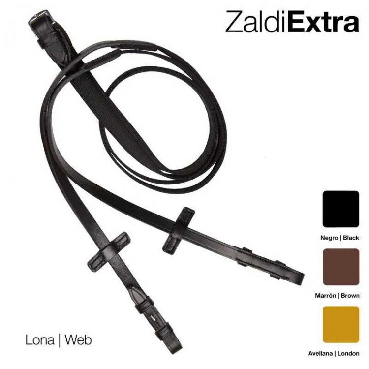 RIENDAS ZALDI EXTRA LONA 