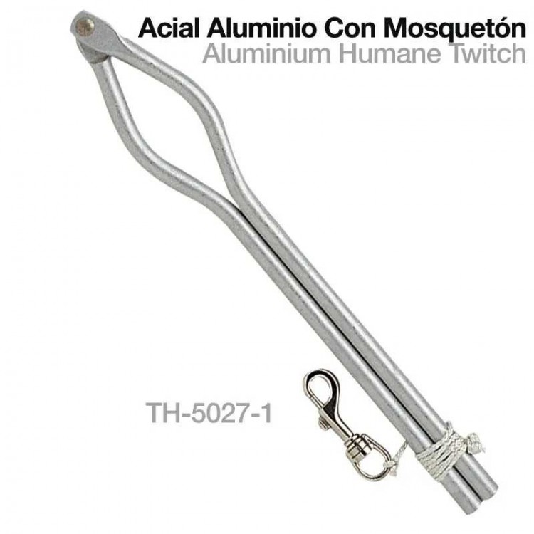 ACIAL ALUMINIO CON MOSQUETÓN TH-5027-1