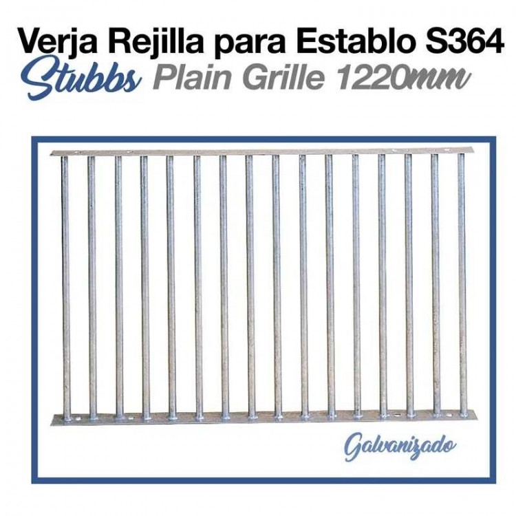 VERJA REJILLA PARA ESTABLO STUBBS S364 1220mm