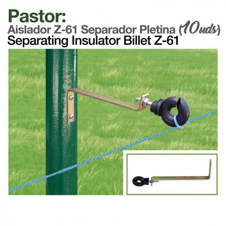 PASTOR: AISLADOR Z-61 SEPARADOR PLETINA 10uds