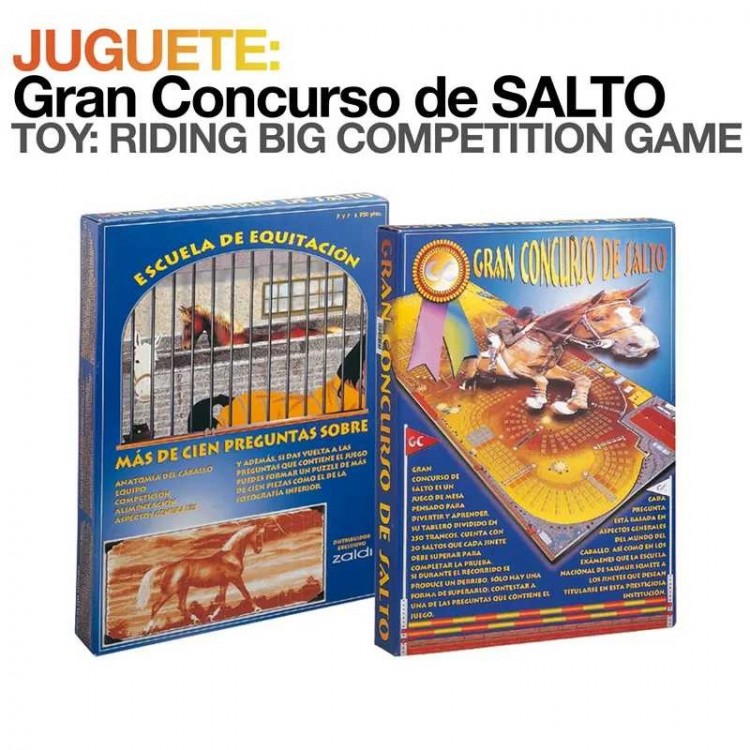 JUGUETE:GRAN CONCURSO DE SALTO