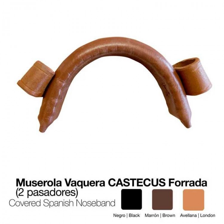 MUSEROLA VAQUERA FORRADA CASTECUS PASADOR 