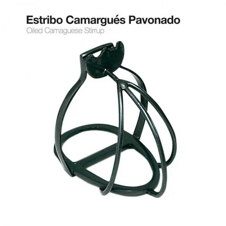 ESTRIBO CAMARGUÉS PAVONADO