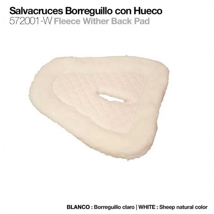 SALVACRUCES BORREGUILLO CON HUECO 572001-W BLANCO