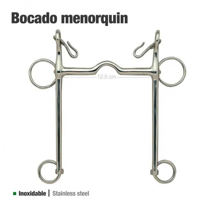 BOCADO MENORQUÍN INOX.2125212-50X81 12.5cm