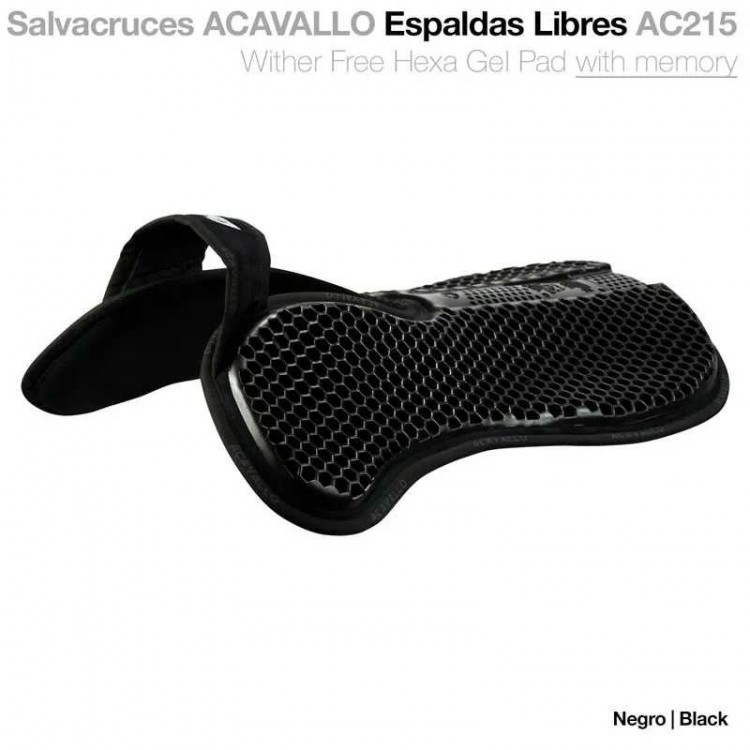 SALVACRUCES ACAVALLO ESPALDAS LIBRES NEGRO AC-215