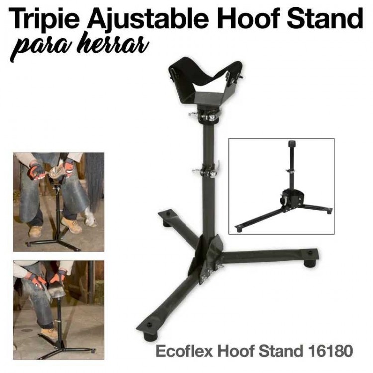 TRIPIE AJUSTABLE HOOF STAND PARA HERRAR KERBL