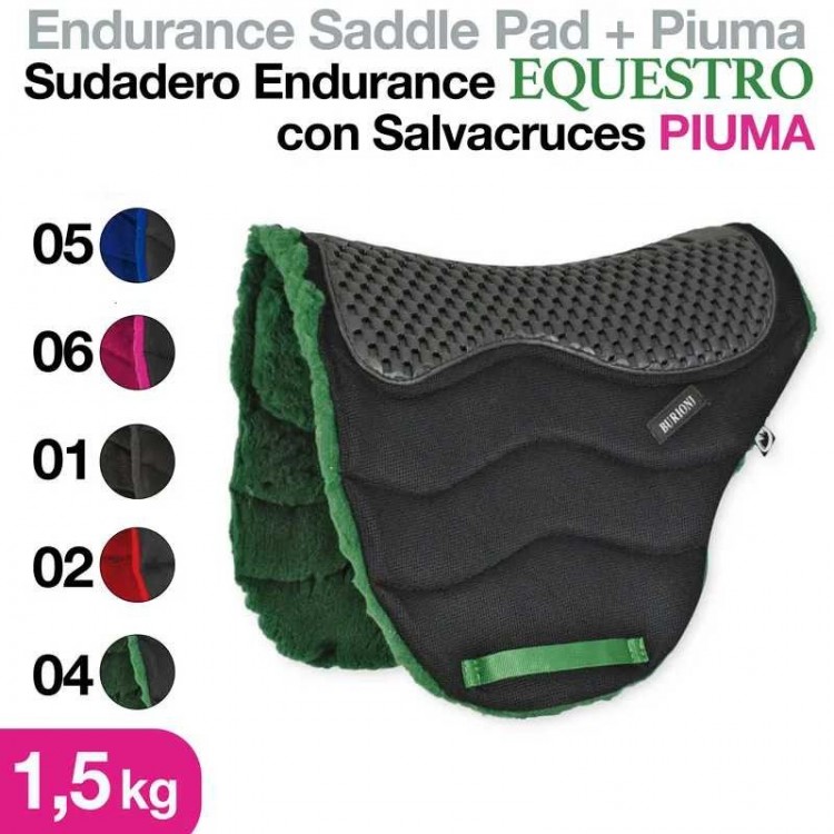 SUDADERO ENDURANCE CON SALVACRUCES PIUMA