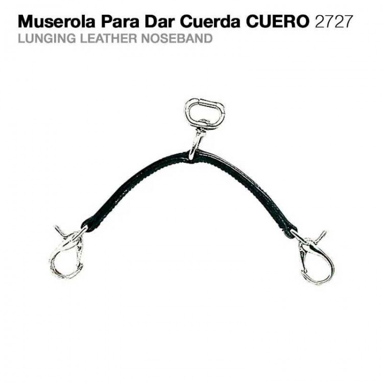 MUSEROLA PARA DAR CUERDA CUERO 2727