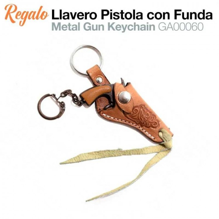 LLAVERO PISTOLA CON FUNDA GA00060