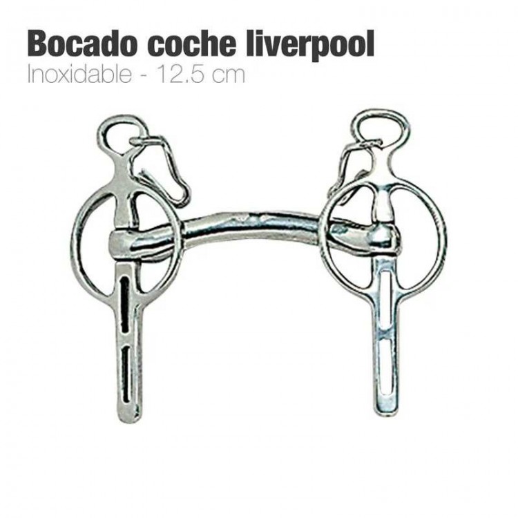 BOCADO COCHE LIVERPOOL INOX 212551 12.5cm