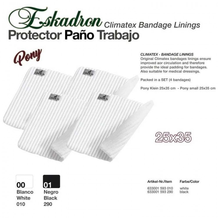 PROTECTOR PAÑO ESKADRON TRABAJO PONY 633001 593