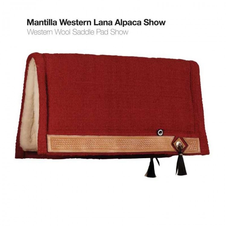 MANTILLA WESTERN LANA ALPACA SHOW SS00066A