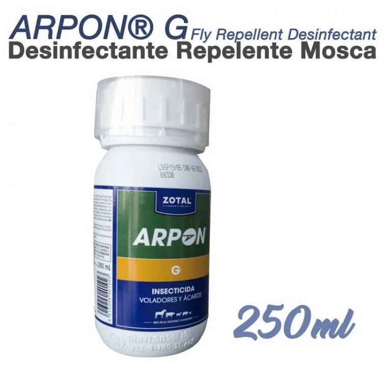 DESINFECTANTE REPELENTE MOSCA ARPON 250ml