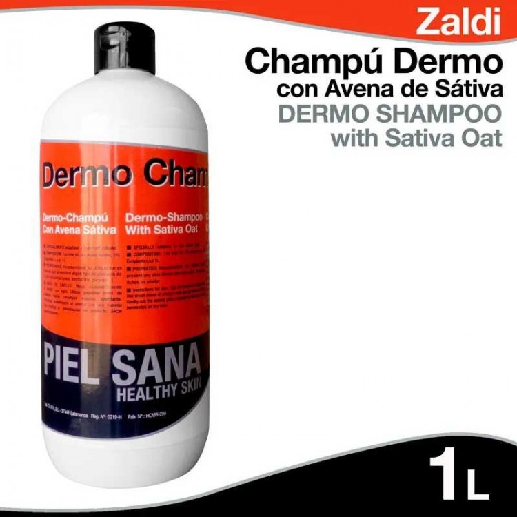 ZALDI CHAMPÚ DERMO CON AVENA SATIVA 1 litro