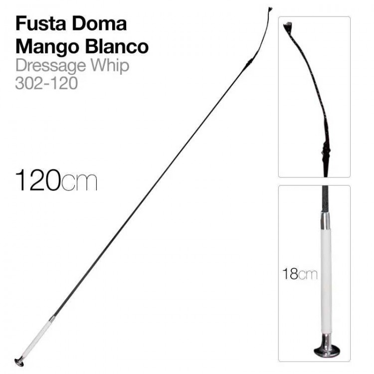 FUSTA DOMA MANGO BLANCO 302 120cm