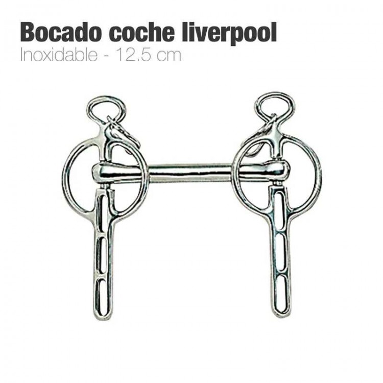 BOCADO COCHE LIVERPOOL INOX 212559 12.5cm