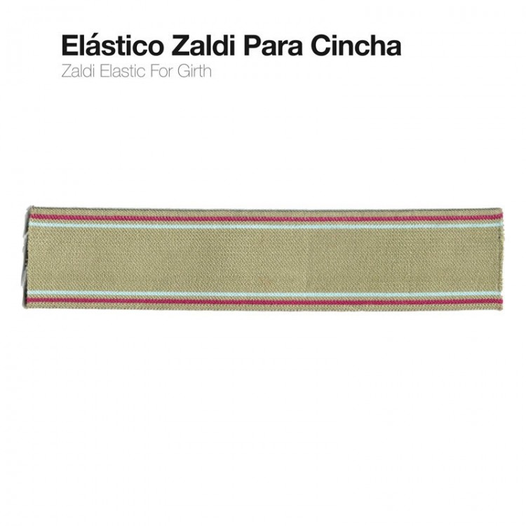 ELÁSTICO ZALDI PARA CINCHA 3.8cm X 1metro