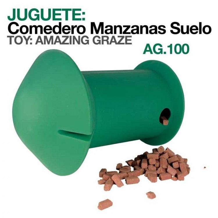 JUGUETE:COMEDERO MANZANAS SUELO AG.100