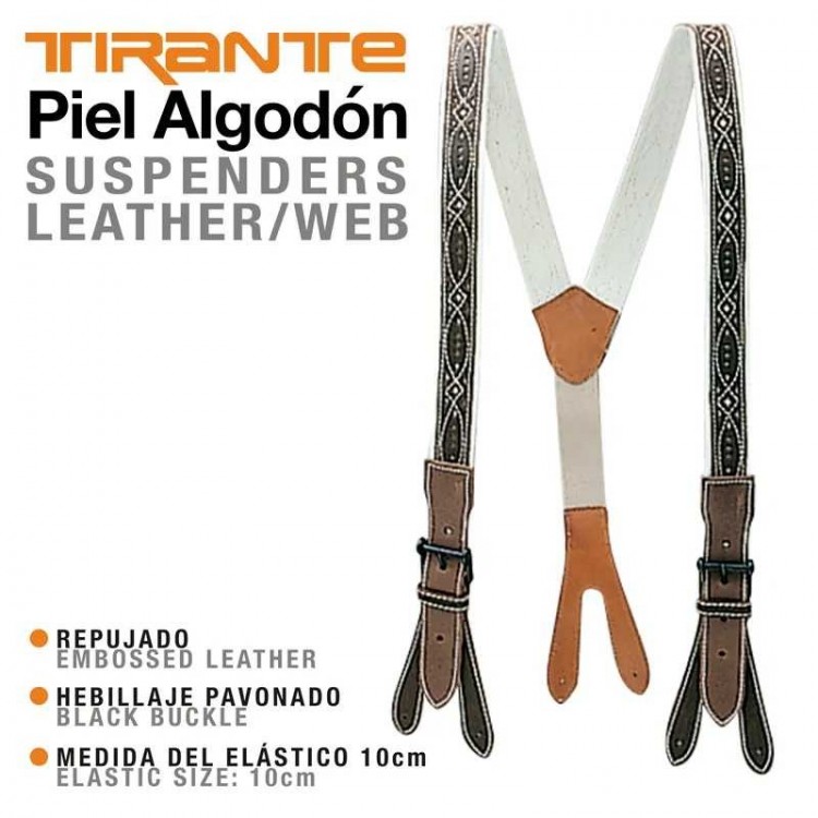 TIRANTE PIEL ALGODÓN 1900/30