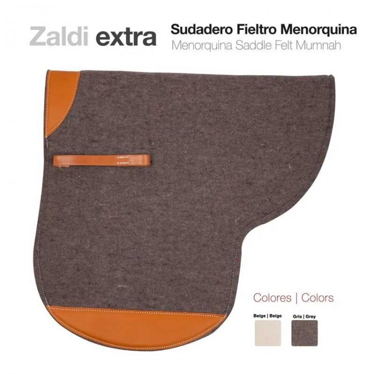 SUDADERO ZALDI EXTRA FIELTRO MENORQUINA