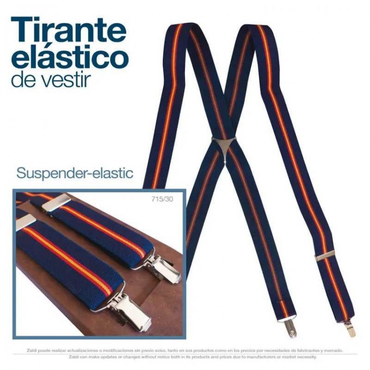 TIRANTE ELÁSTICO PARA VESTIR 715/30