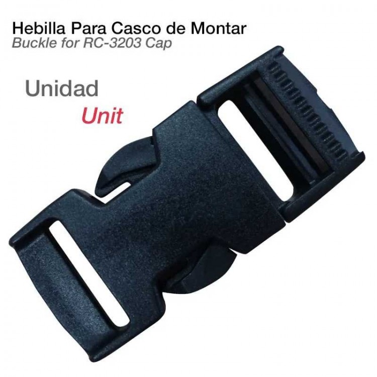 HEBILLA PARA CASCO MONTAR RC-3203 UNIDAD