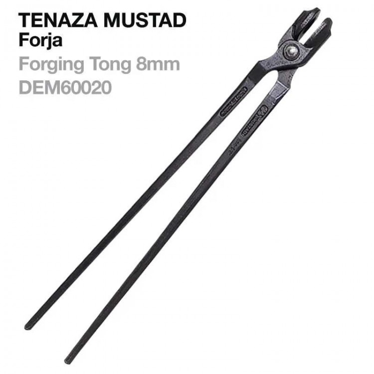 TENAZA MUSTAD FORJA FORGING TONG 8mm