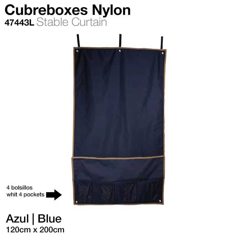 CUBREBOXES NYLON 47443L  120x200cm AZUL