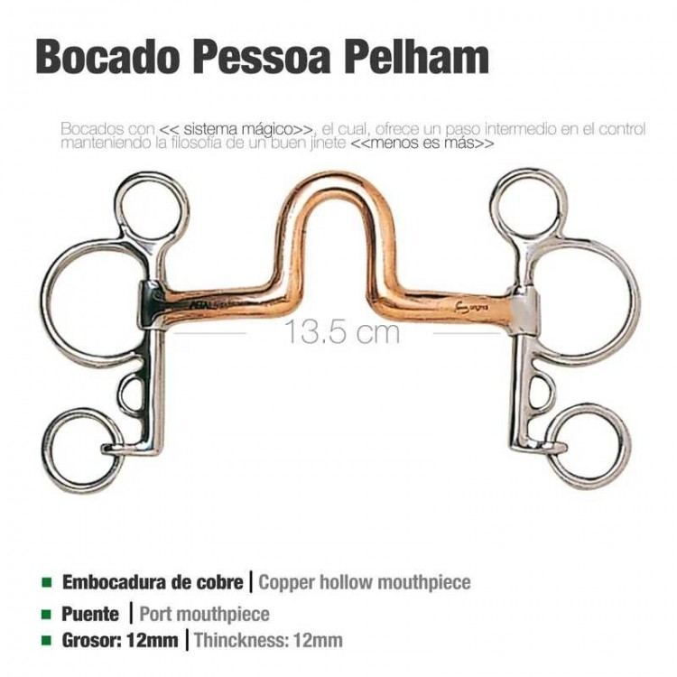 BOCADO PESSOA PELHAM PUENTE PAQ50050214