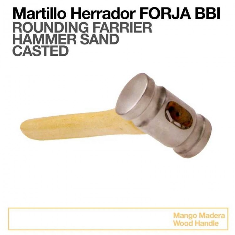 MARTILLO HERRADOR FORJA BBI